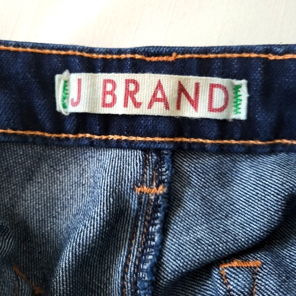 J Brand Dark Denim Flared Jeans size 28 woman's "The Doll" - Picture 3 of 10